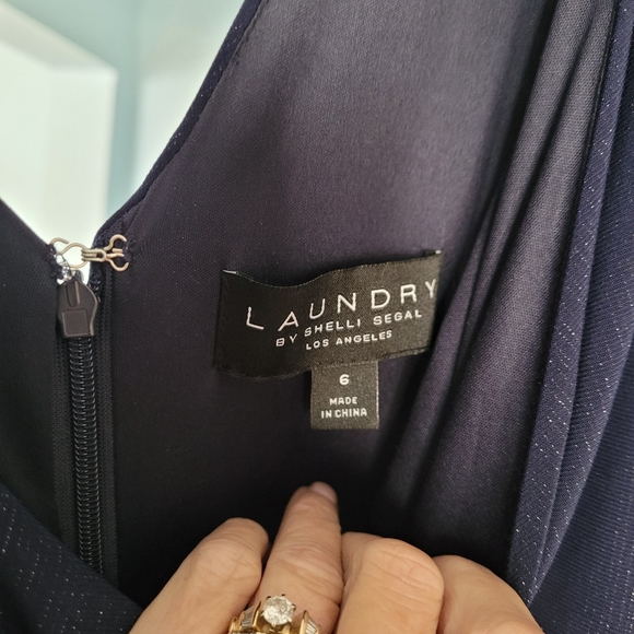 Navy formal/cocktail dress - Picture 3 of 4